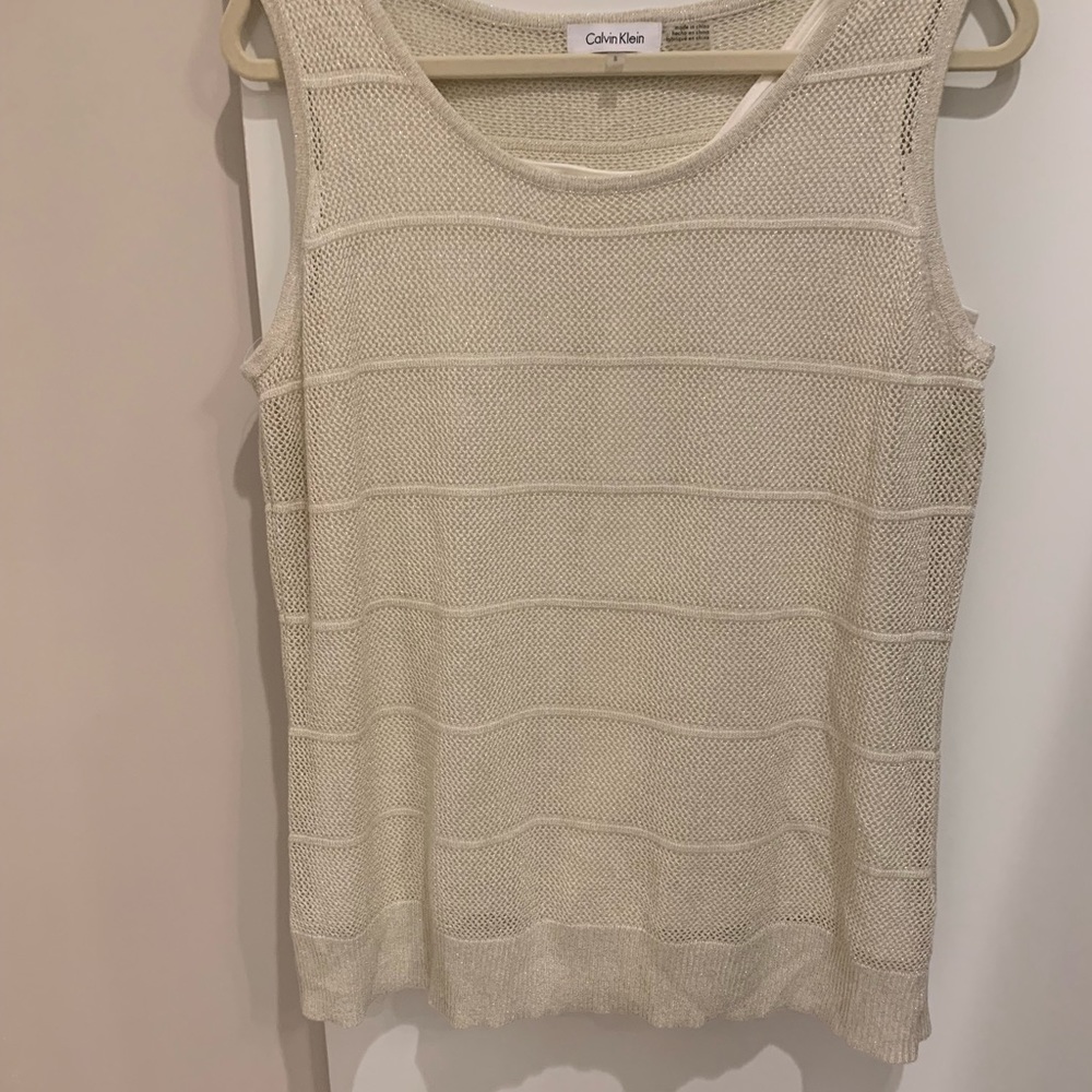 Calvin Klein sweater tank